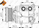 NRF 32199 - Compresor, climatizare - Compresor AC FORD COUGAR. FIESTA IV. FIESTA V. FIESTA - HATCHBACK. FIESTA - MINIVAN. FOCUS I. FOCUS I - KOMBI. FUSION. KA. MONDEO I. M - NRF-32199 (NRF32199)