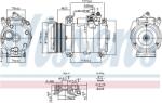 NISSENS 891005 - Compresor, climatizare - NISSENS-891005 (NISSENS891005)