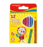Keyroad háromszög alakú fél zsírkréta 12 db (61023)