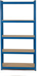 Humberg Fém polcos állvány 180 x 90 x 30 cm Humberg 4845 Humberg (4845)