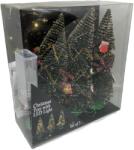 Action Mesterséges Led-es Világító Karácsonyfa Szett 3 Db 20cm (3218315)