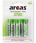  Akkumulátorok NI-Mh (aa), 1, 2 V/2700 mAh, Mignon Aa, 4 db (210201-krea)