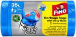 Fino szemeteszsák gyorskötöző füles, "Easy Pack" 35 l, 30db/tekercs 50x55cm (5201314093114)