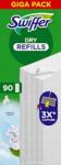 Swiffer Száraz padlótisztító kendő Swiffer 90 db (36974)
