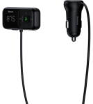 Baseus Bluetooth fara fir cu incarcator, negru (6932172626990)
