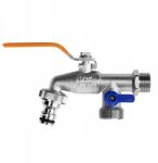 Bradas Gömbcsap kerti szelep kétutas GZ3/4", 2xGZ 1 (GKK0534)