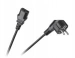 Cabletech Hálózati kábel számítógéphez, tápegységhez 1, 5m 220V 3PIN fekete (KPO4016-1.5)