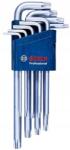 Bosch villáskulcs készlet 1600A01TH4 Torx 9PC (1600A01TH4)