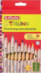 Herlitz Trilino Színes ceruza 12 db háromszögletű, natúr (10412062)