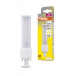 OSRAM Led fénycső G24d-1 6W 13W 600lm 3000K Meleg 120° Dulux Led D Em & Ac (8106)