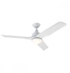 Elstead Lighting Lustră cu ventilator Aviateur CFF-AVIATEUR-52-MWH, LED 16W, metal (CFF-AVIATEUR-52-MWH)