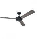 Elstead Lighting Lustră cu ventilator Pilote CFF-PILOTE-52-MBK, negru, metal (CFF-PILOTE-52-MBK)