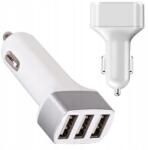 VERK GROUP Autós Szivargyújtó Aljzat Töltő 3xUSB Autóhoz Gyors Erős (10047)