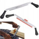 Extol Kézi gyalu fa gyalu Egyenes kéreg 25cm/48cm Éles Vastag Acél (8812302)
