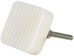 Clayre & Eef Buton mobila din fier si piatra alba 3x3 cm (8920)