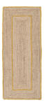 Bizzotto Covor iuta natur galbena Ankit 60x150 cm (70198) Covor