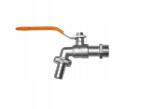 Bradas Golyóscsap 3/4" Gz 3/4" Tömlőhöz 1/2" Nikkelezett Cink GKK04343419Z (GKK04343419Z)