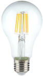 V-TAC LED izzó átlátszó filament E27, 10w, 4000K, természetes fehér, 1055lm, 300°, CRI>80, V-TAC, 214411 (214411)