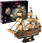  3D profi puzzle: San Felipe CubicFun 3D hajó makettek