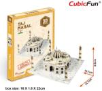  3D kicsi puzzle: Taj Mahal CubicFun 3D épület makettek