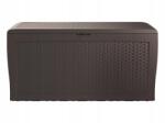 Keter Kerti láda Keter Samoa Rattan Box 270L barna (7290112633071)