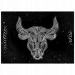 ZeSmakiem Poszterek 70x50 Csillagjegy fekete-fehér Bika Taurus (SF58M_PL1G_70x50cm)