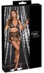 Orion Cottelli Collection Bondage Szett Hálós Fehérnemű XL Méretben, Bilincsekkel (4024144657896)