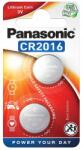 Panasonic Lítium Akkumulátor Panasonic CR2016 L14 L10 Awi 2db (CR2016/2BP)