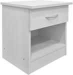 PAKOWORLD Noptieră Bedy bedside masă, Diverse culori, 40x34x42 cm (383-000127)