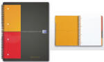 OXFORD Caiet cu spirala A4+, OXFORD International Filingbook, 100 file-80g mp, coperta carton rigid - dictando (OX-100102000)