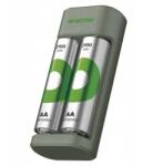 GP Batteries Gp Recyko Eco E221 Töltő 2 db Aa ReCyko 2100 Akkumulátor /*mpp (4891199213199)