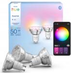 Philips Led izzó GU10 4, 7W 345lm Rgb Intelligens Philips Hue Essential 3 db (929004235704)