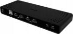 i-tec Dokkoló állomás i-tec Dual 4K 2xDP 2xHDMI 85W töltéssel és tápellátással (CADUA4KDOCKPDB100)