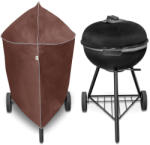 KEGEL Husă pentru grătar de grădină XL, rotundă, maro (70-85 x 78 cm)
