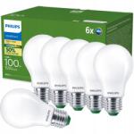Philips Led izzó E27 Philips 7.3W 100W 1535lm 210lm/W 2700K Meleg A-osztály 6 db (929003625331)