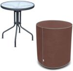 KEGEL Husă pentru masă rotundă de grădină S, maro (70 x 60 cm)