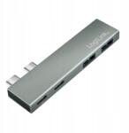 LogiLink Usb 3.2 Gen1 hub Macbook LogiLink 4 az 1-ben Thunderbolt 3 Pd 100 W 5K 60Hz (UA0399)