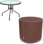 KEGEL Husă pentru masă rotundă de grădină M, maro (70 x 90 cm)