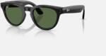 Ray-Ban Ochelari Smart Ray-Ban Meta Gen 2 Headliner, Shiny Black, G-15 Green, Cameră, Meta AI, 32GB, 50-23 (RW4013 601/71 50-23)