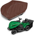 KEGEL Husă pentru tractor de grădină cu coș colector posterior Optimal Garage XL230, maro (230 x 83 x 77 cm)