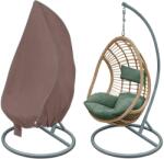 KEGEL Husă pentru fotoliu suspendat tip cocon L, maro (85-95 x 170 cm)