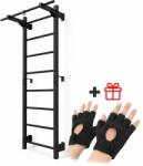 Rinagym Fém gimnasztikai létra Rinagym Steel M 213 cm rúddal, fekete (RNG STEEL M)