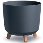 Prosperplast Virágtartó fedő Gracia Tubus 29, 8x28, 5 cm antracit műanyag Prosperplast (DGTL300L-S433)
