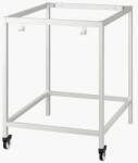 IKEA Trotten, asztallap alap, 80x80x100 cm, fehér (704.871.87)