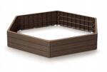 Prosperplast Magasított ágyás Prosperplast Base Woody barna 148 cm (IBWH_7587U)