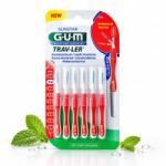 GUM Trav-ler 0, 8 mm fogköztisztító kefék Iso 1 6 db Modell 1314 (7630019900164)