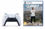 Sony PlayStation 5 DualSense Wireless Controller White + EA Sports FC 27 (MSX005DS1B3)