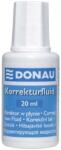 DONAU Fluid corector Donau, 20 ml, pe baza de solvent, aplicator cu pensula (DN101220) - forit