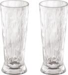 Koziol Pahare de bere din plastic Club No. 10 Tritan 300 ml, transparente, 2 buc (19410535) Pahar