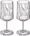Koziol Pahare de vin din plastic Club No. 4 Tritan 300 ml, gri deschis, 2 buc (19404836) Pahar